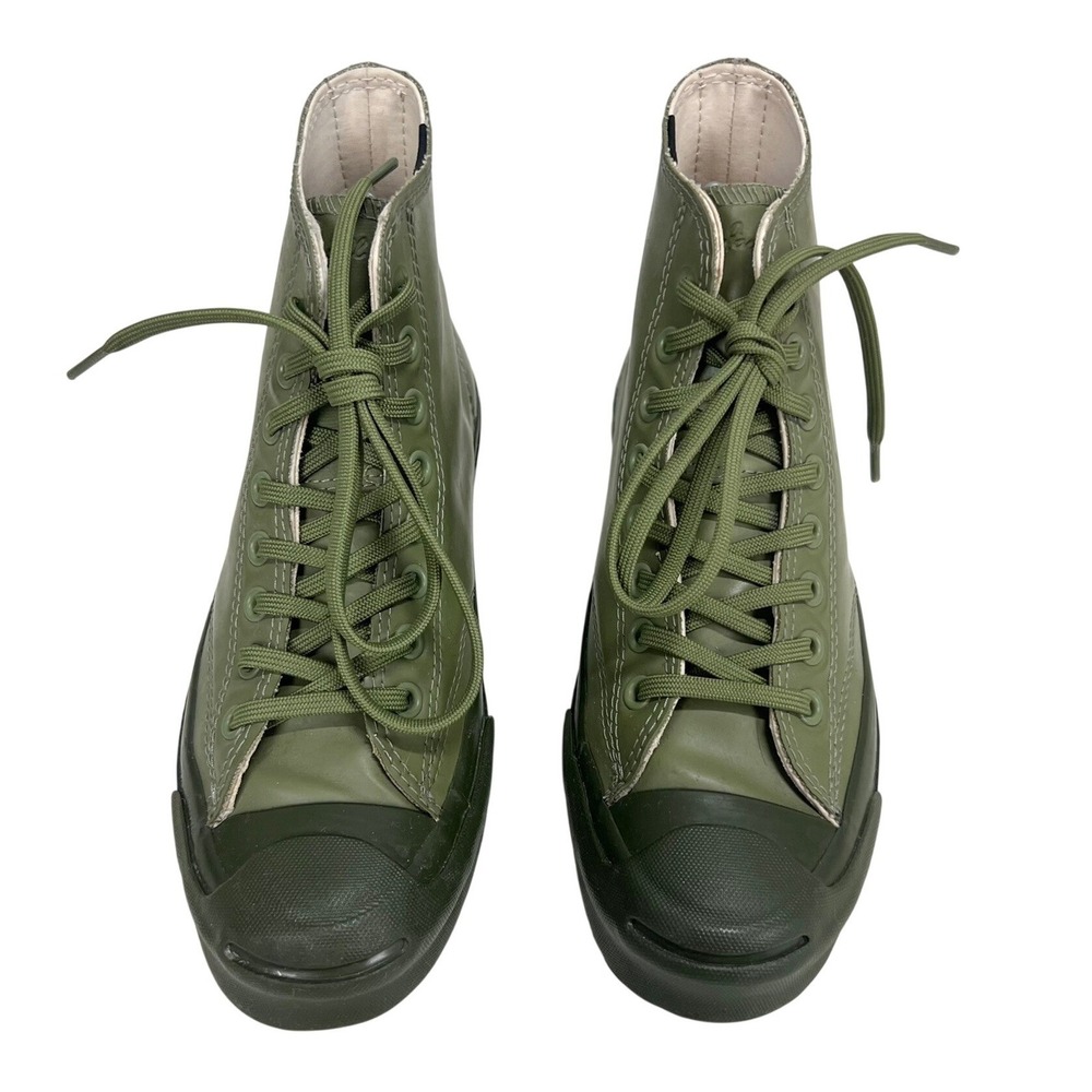 Converse Jack Purcell Counter Climate Rubber High Top Olive Green 153581C 5.5W - Picture 4 of 9